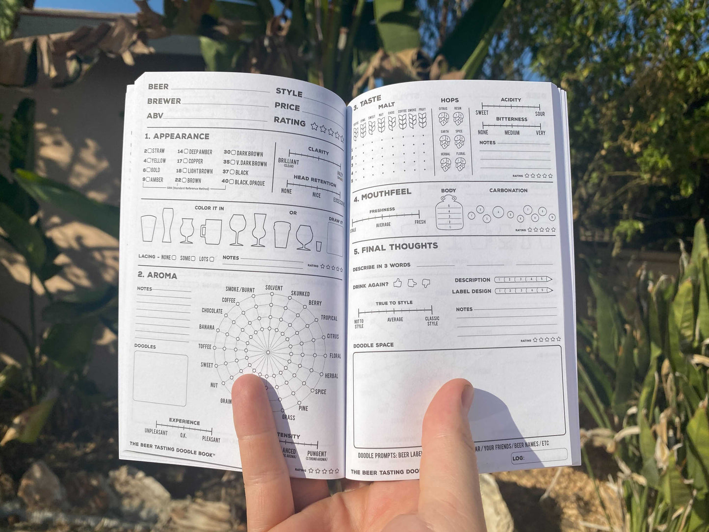 The Beer Tasting Doodle Book