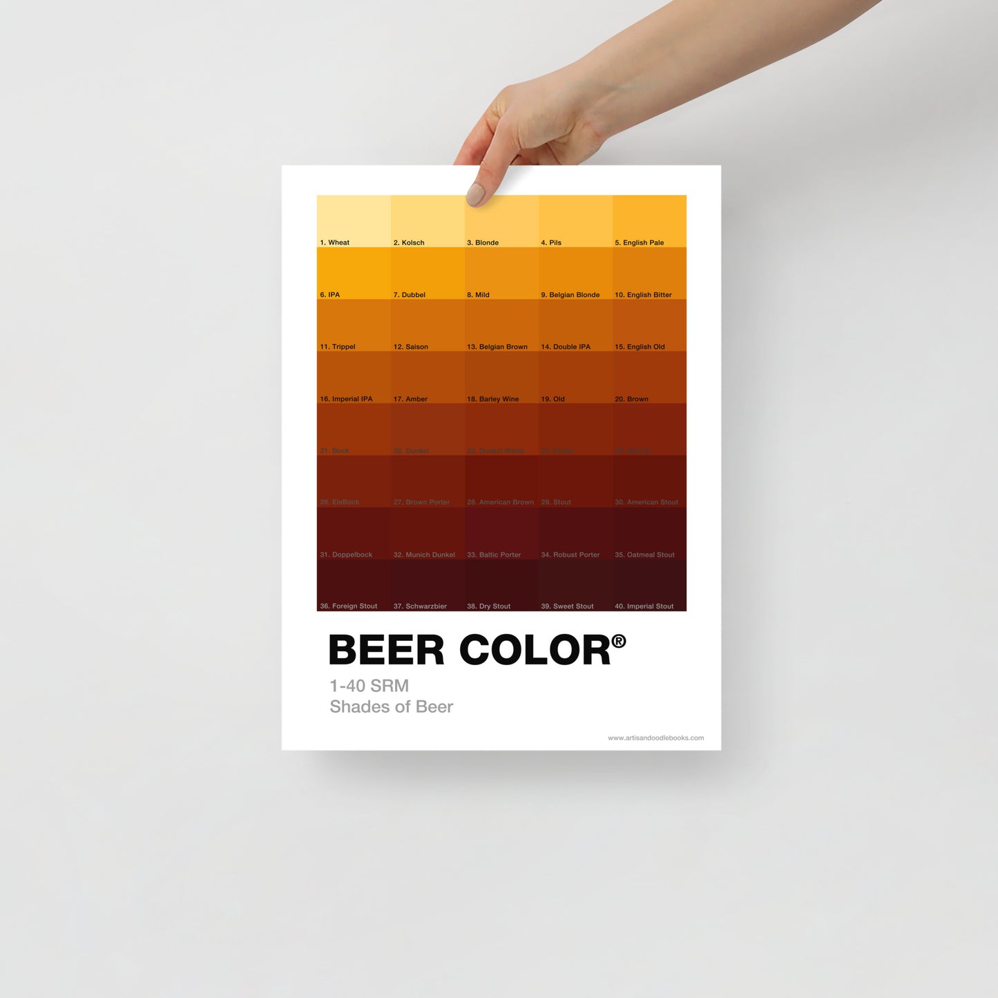 Beer Color - Art Print