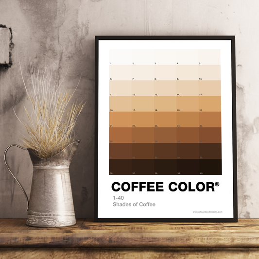 Coffee Color - Art Print