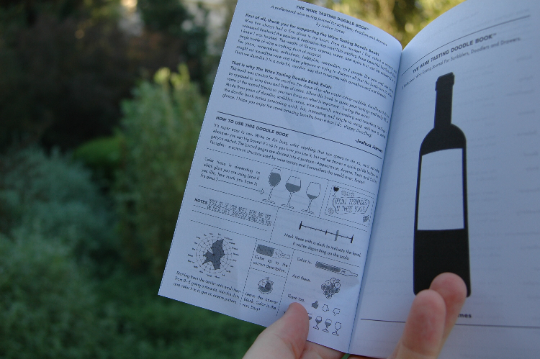 The Wine Tasting Doodle Book