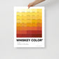 Whiskey Color - Art Print