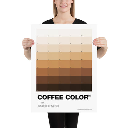 Coffee Color - Art Print